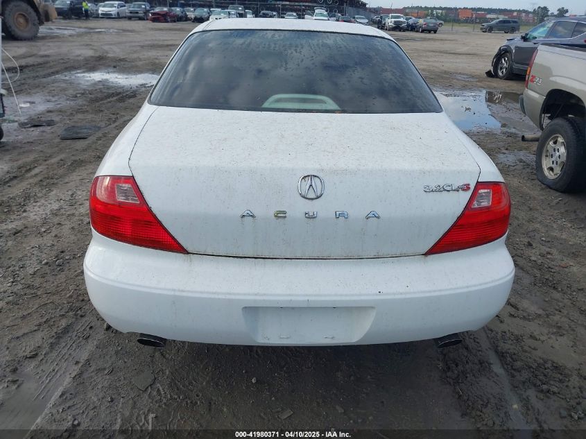 2001 Acura Cl VIN: PRESTONMACSWEANE Lot: 41980371