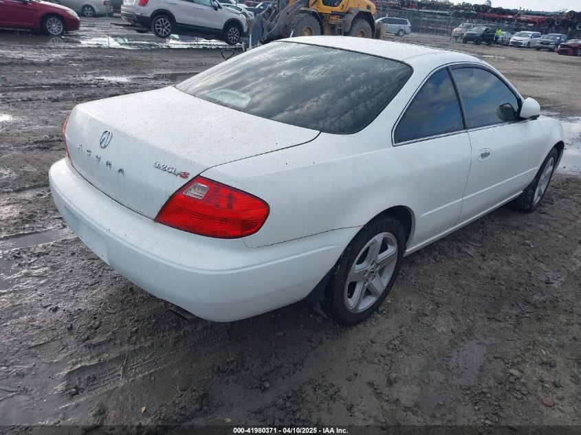2001 Acura Cl VIN: PRESTONMACSWEANE Lot: 41980371