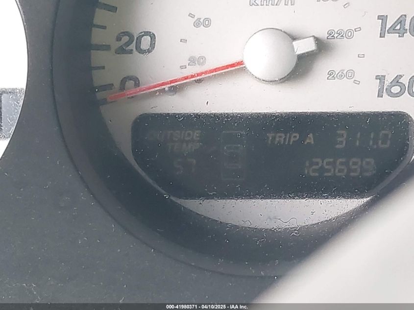 2001 Acura Cl VIN: PRESTONMACSWEANE Lot: 41980371