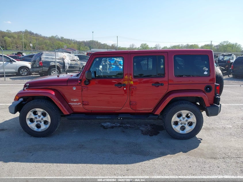 2013 JEEP WRANGLER UNLIMITED SAHARA - 1C4BJWEG5DL569977