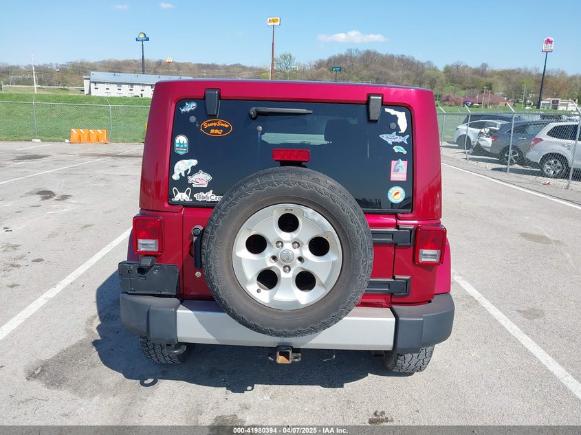 2013 JEEP WRANGLER UNLIMITED SAHARA - 1C4BJWEG5DL569977