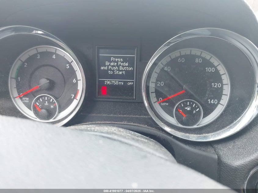 2012 DODGE DURANGO VIN: 1C4RDJDG2CC151918