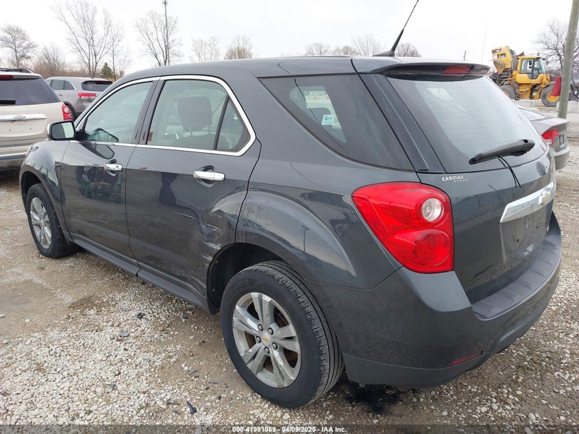 2011 CHEVROLET EQUINOX VIN: 2GNALBEC5B1273363