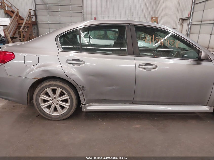 2011 SUBARU LEGACY VIN: 4S3BMCC6XB3246666
