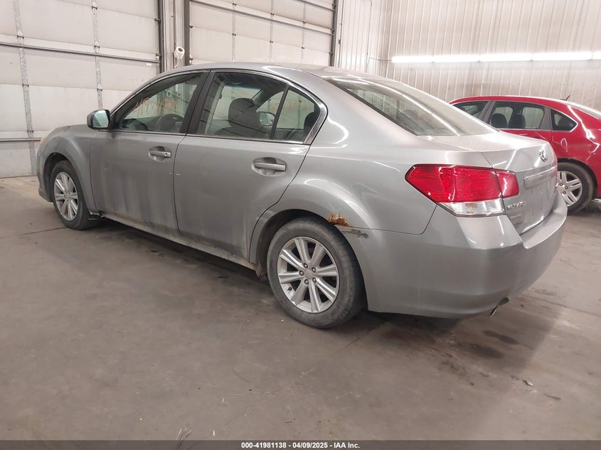 2011 SUBARU LEGACY VIN: 4S3BMCC6XB3246666