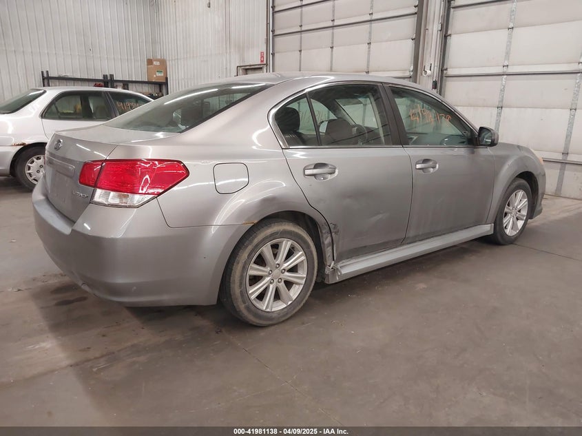 2011 SUBARU LEGACY VIN: 4S3BMCC6XB3246666
