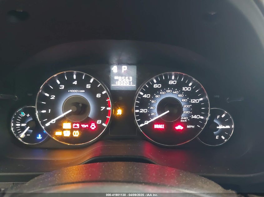 2011 SUBARU LEGACY VIN: 4S3BMCC6XB3246666