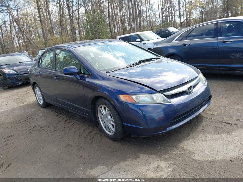 2006 HONDA CIVIC VIN: 1HGFA15576L049836