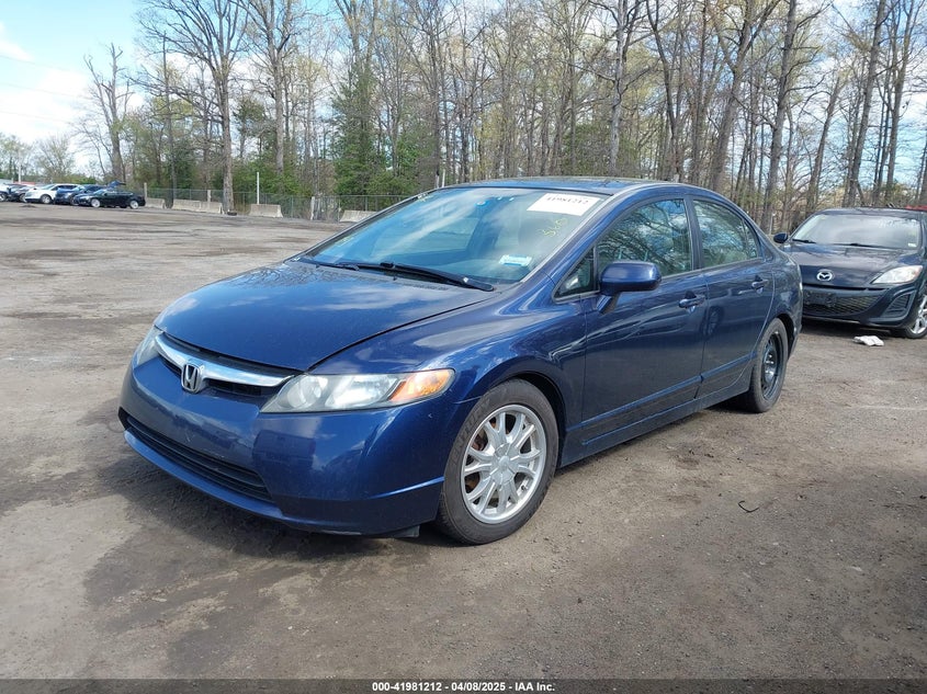 2006 HONDA CIVIC VIN: 1HGFA15576L049836