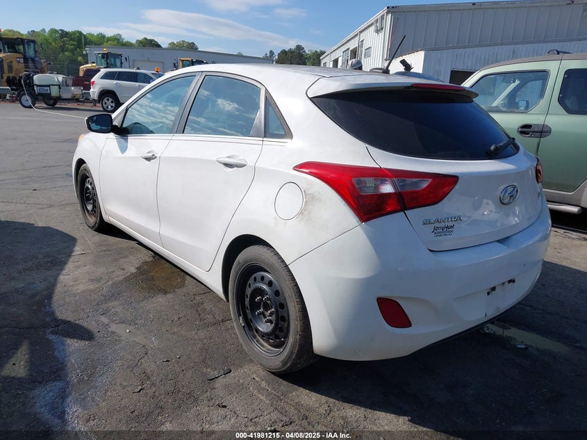 2016 HYUNDAI ELANTRA GT VIN: KMHD35LH3GU256073