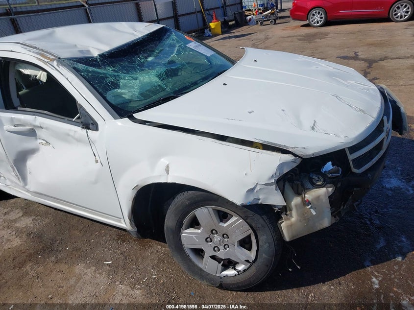 2010 DODGE AVENGER VIN: 1B3CC4FB2AN181824