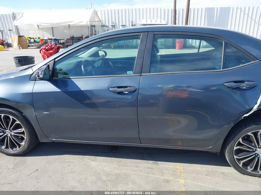 2016 TOYOTA COROLLA VIN: 5YFBURHE8GP405511