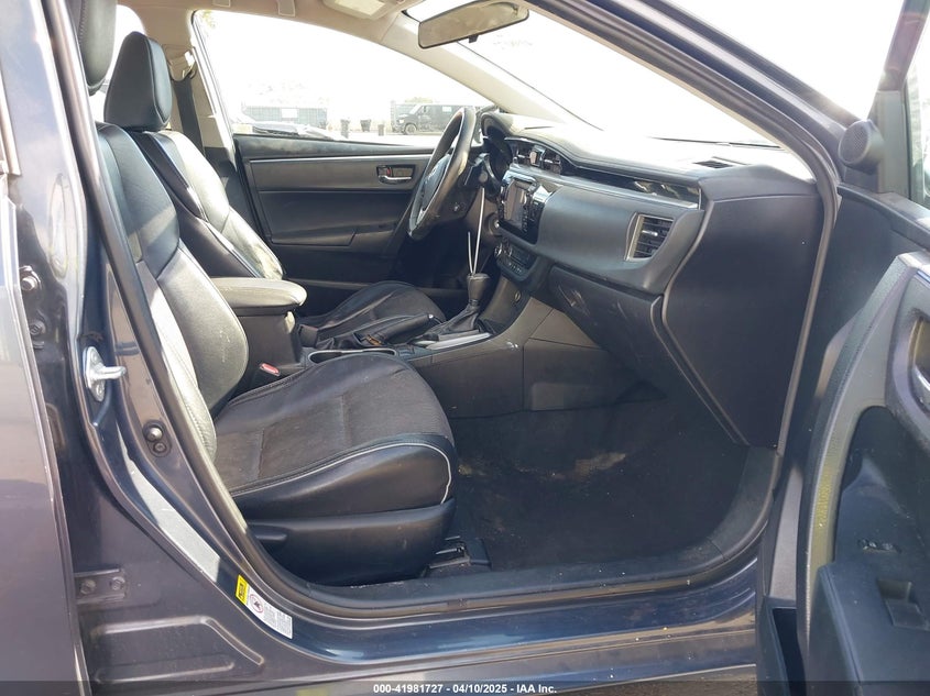 2016 TOYOTA COROLLA VIN: 5YFBURHE8GP405511