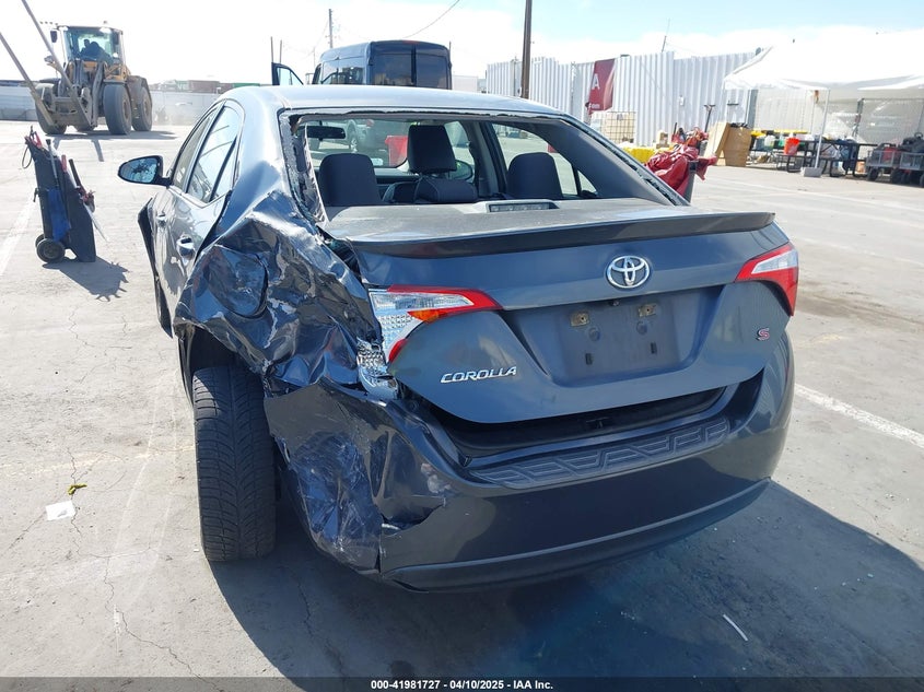 2016 TOYOTA COROLLA VIN: 5YFBURHE8GP405511