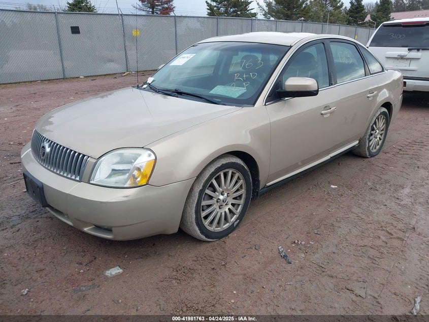 2007 MERCURY MONTEGO VIN: 1MEHM42147G602808