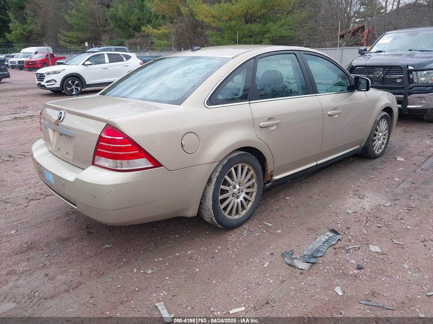 2007 MERCURY MONTEGO VIN: 1MEHM42147G602808