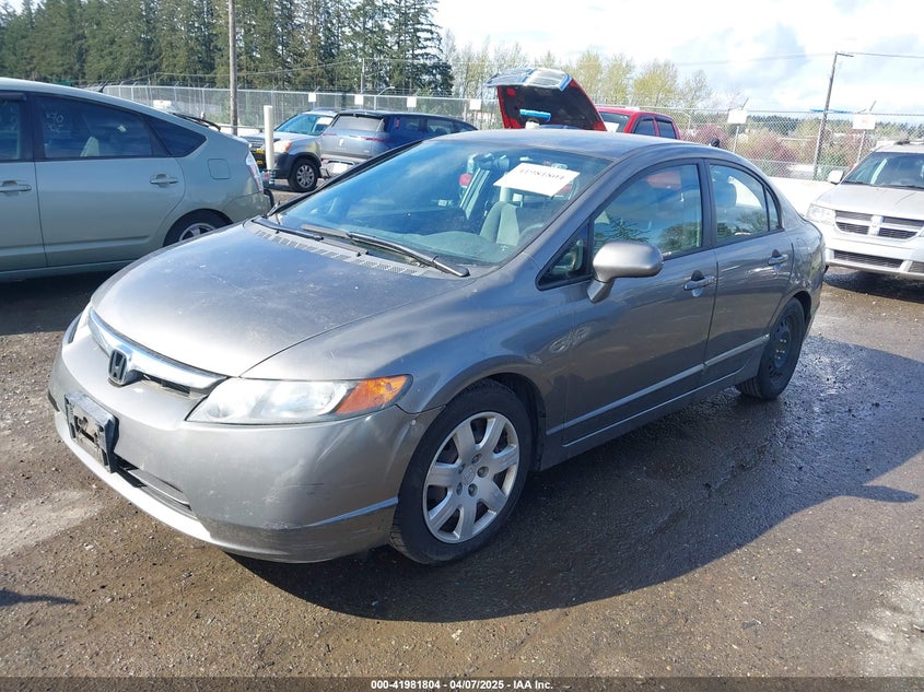 2006 HONDA CIVIC VIN: 1HGFA16556L051471
