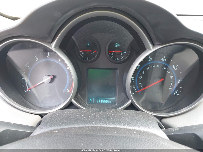 2012 CHEVROLET CRUZE VIN: 1G1PE5SC9C7118539
