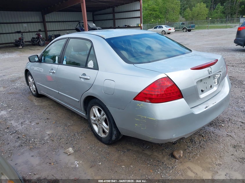 2006 HONDA ACCORD VIN: 1HGCM56396A160625