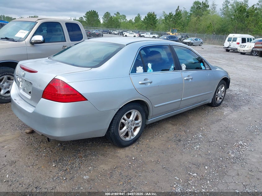 2006 HONDA ACCORD VIN: 1HGCM56396A160625