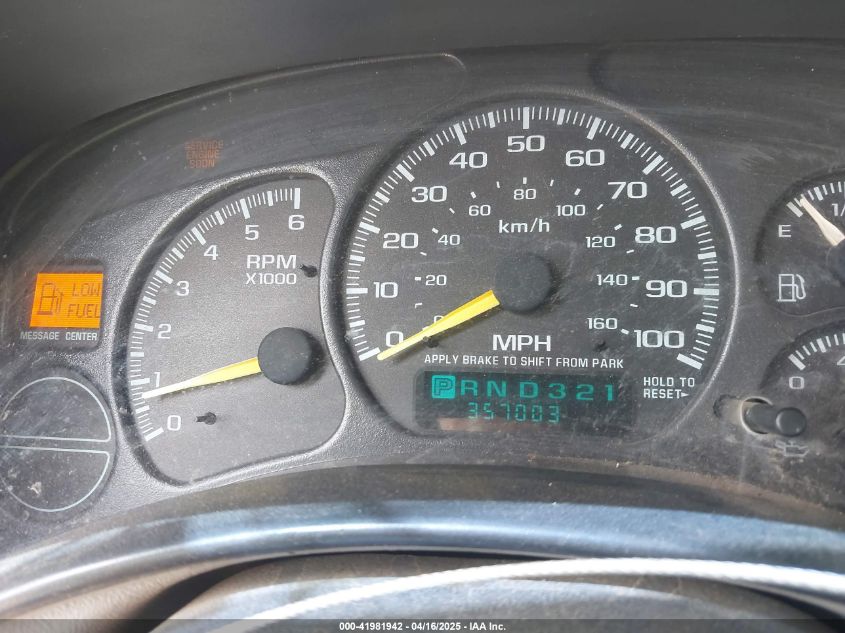 2000 GMC Sierra 1500 Sle VIN: 1GTEC19V4YZ273841 Lot: 41981942