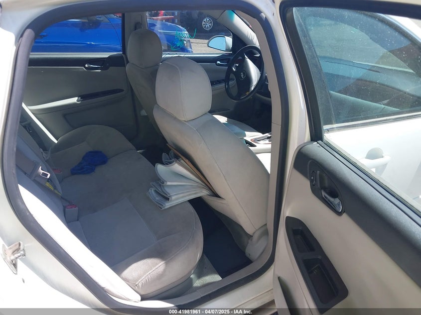 2007 CHEVROLET IMPALA VIN: 2G1WB55K579355489