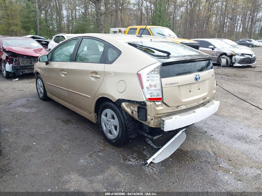 2011 TOYOTA PRIUS VIN: JTDKN3DU3B1382269