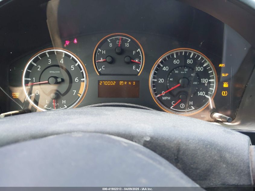 2010 Nissan Titan Le VIN: 1N6BA0ED3AN324773 Lot: 41982313