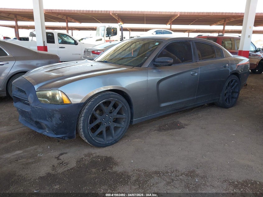 2012 DODGE CHARGER VIN: 2C3CDXBG4CH168491