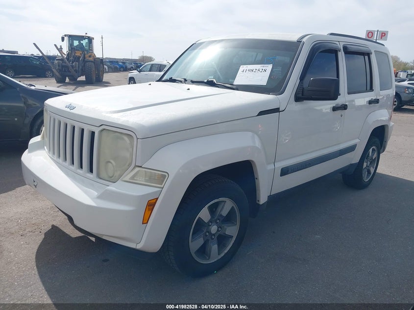 2008 JEEP LIBERTY VIN: 1J8GP28K88W273720