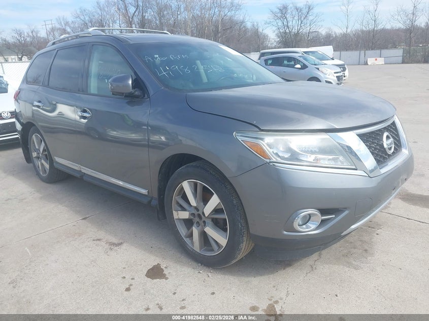 2015 NISSAN PATHFINDER PLATINUM