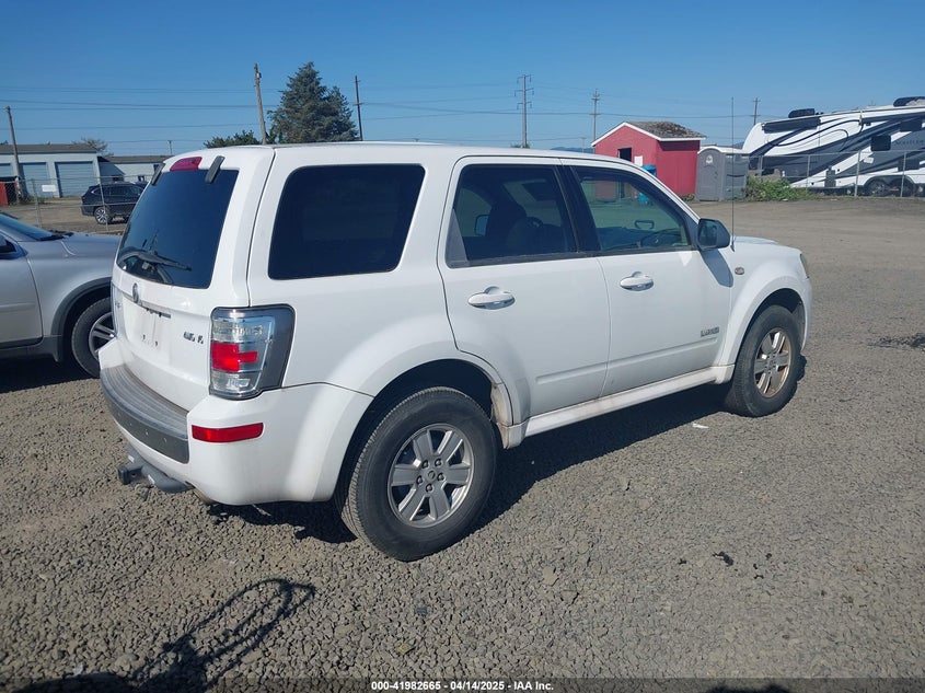 2008 MERCURY MARINER VIN: 4M2CU91178KJ51960