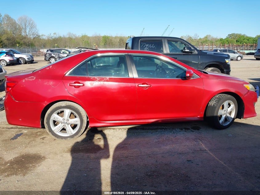 2012 TOYOTA CAMRY VIN: 4T1BF1FK5CU623435