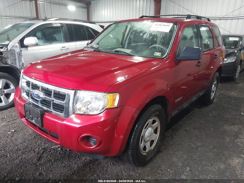 2008 FORD ESCAPE VIN: 1FMCU02Z18KE50068