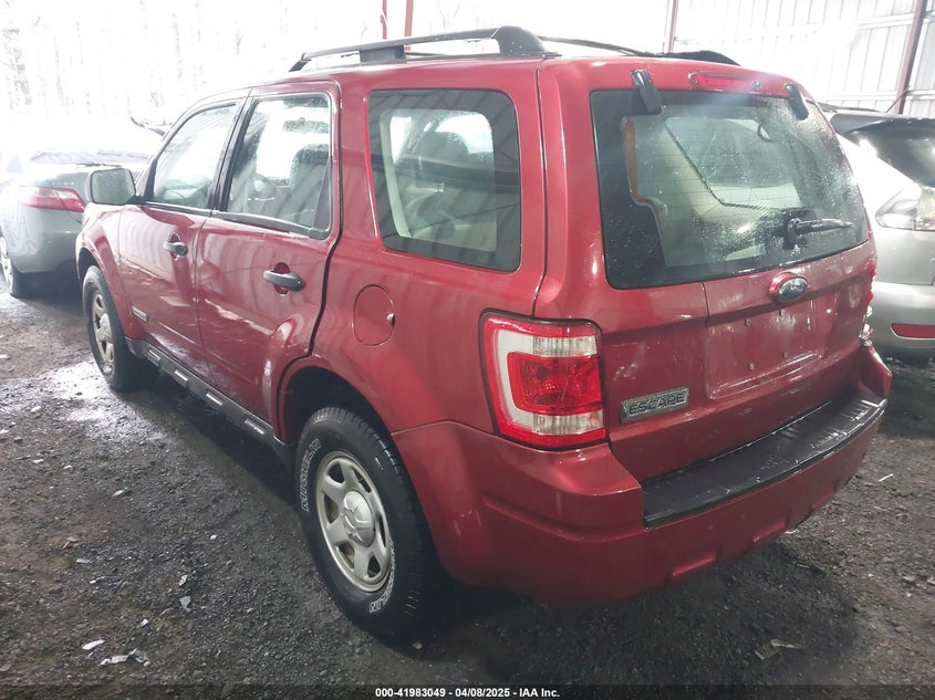 2008 FORD ESCAPE VIN: 1FMCU02Z18KE50068