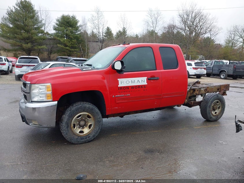 2009 CHEVROLET SILVERADO 2500HD VIN: 1GCHK59K49E121533