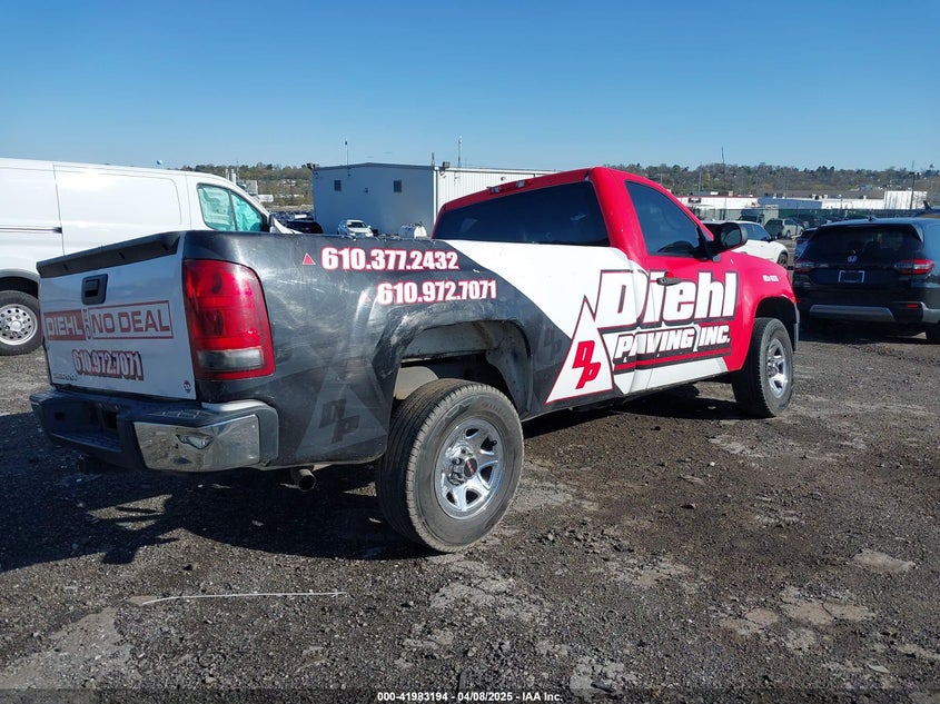 2007 GMC SIERRA 1500 VIN: 1GTEC14C27Z652213