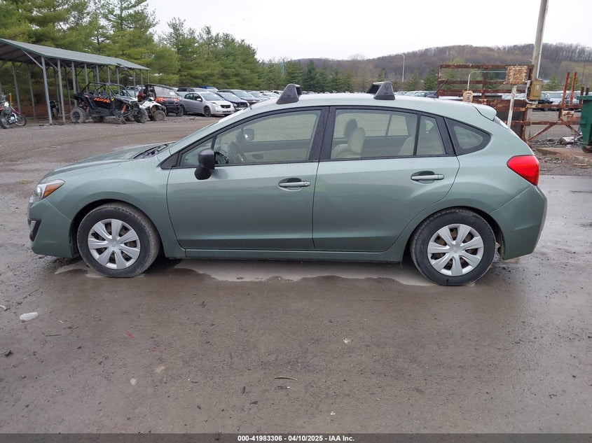 2015 SUBARU IMPREZA 2.0I - JF1GPAA63FH280029