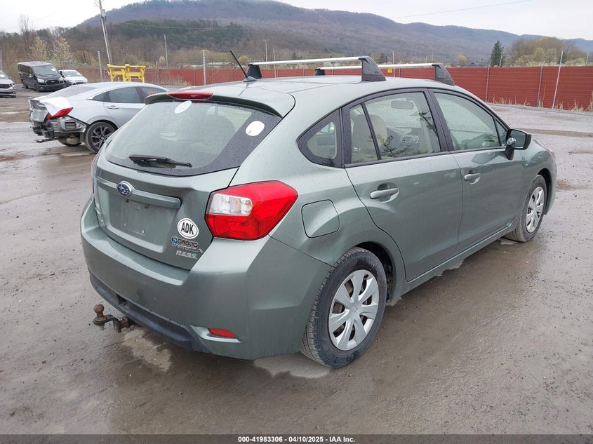 2015 SUBARU IMPREZA 2.0I - JF1GPAA63FH280029
