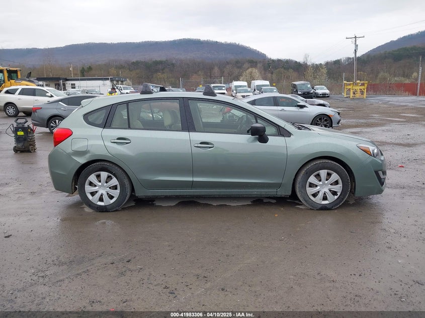 2015 SUBARU IMPREZA 2.0I - JF1GPAA63FH280029