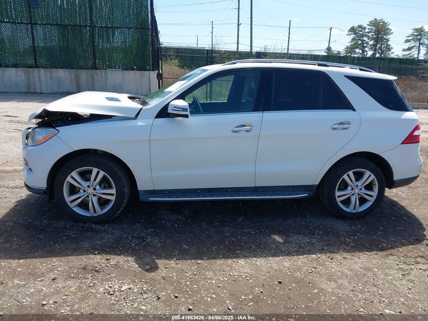 2015 MERCEDES-BENZ ML 350 4MATIC - 4JGDA5HB7FA510426