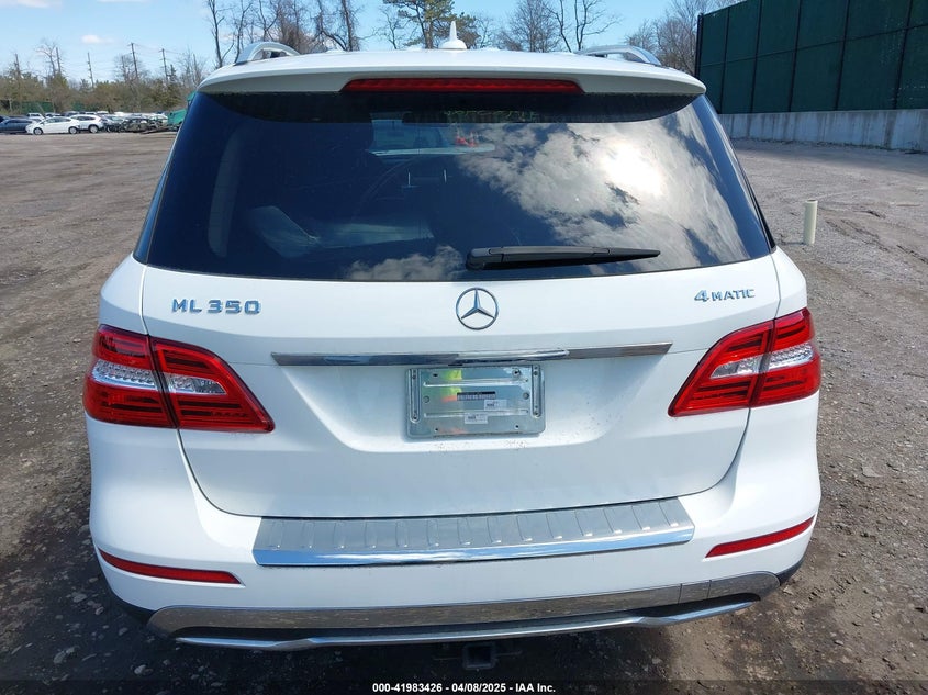 2015 MERCEDES-BENZ ML 350 4MATIC - 4JGDA5HB7FA510426