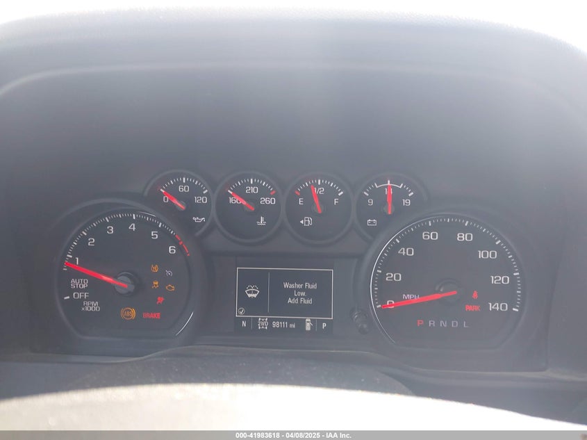 VIN 1GCPYBEK3MZ200028 2021 CHEVROLET SILVERADO 1500 4WD  SHORT BED CUSTOM