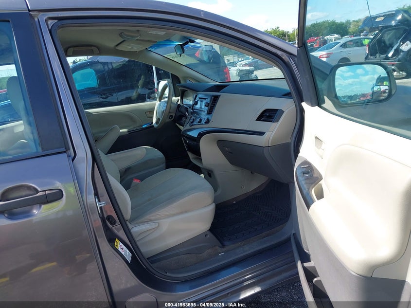 2012 TOYOTA SIENNA VIN: 5TDZK3DC8CS190719