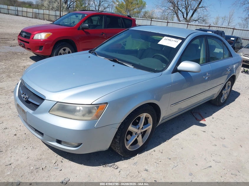 2008 HYUNDAI SONATA VIN: 5NPEU46F38H367566