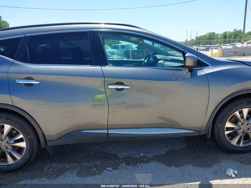 2016 Nissan Murano Sv VIN: 5N1AZ2MG3GN149590 Lot: 41983797