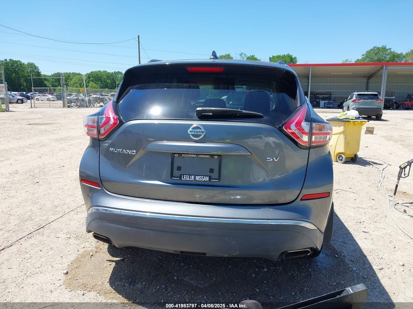 2016 Nissan Murano Sv VIN: 5N1AZ2MG3GN149590 Lot: 41983797