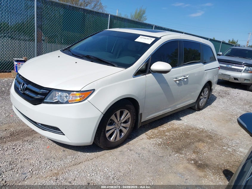 2016 HONDA ODYSSEY VIN: 5FNRL5H66GB124645