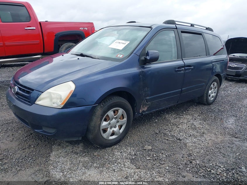 2009 KIA SEDONA VIN: KNDMB233696278019