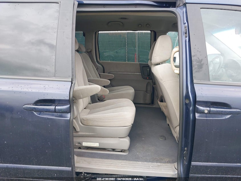 2009 KIA SEDONA VIN: KNDMB233696278019